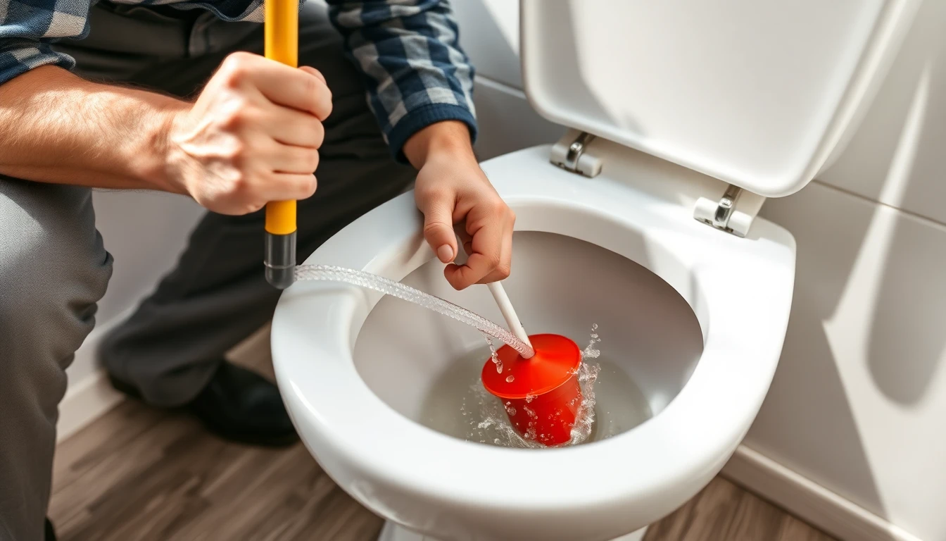 Clogged Toilet Repair